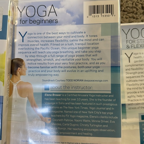 Element YOGA DVD SET - Picture 4 of 6